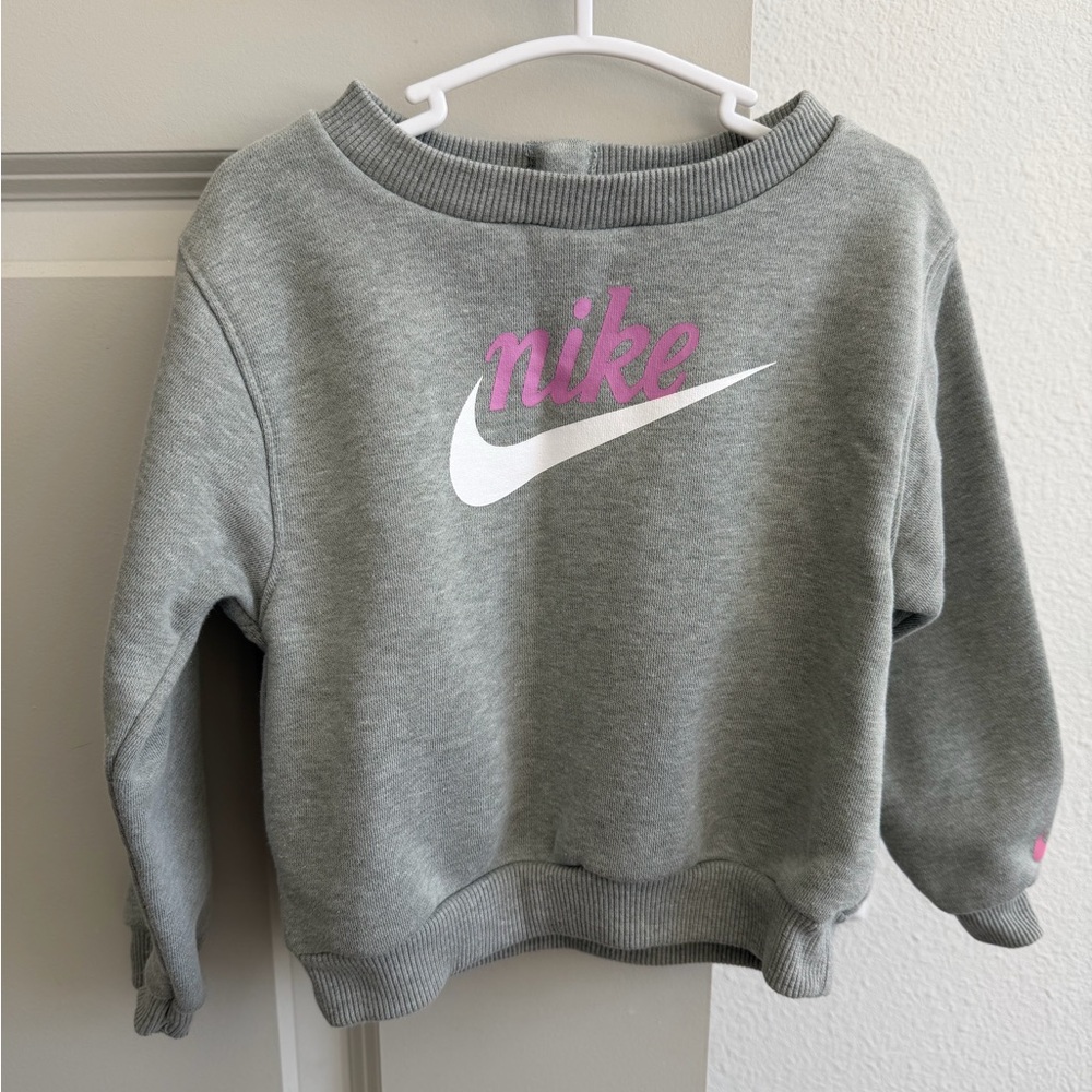 Nike Baby 24m Gray Sweatshirt Fleece
